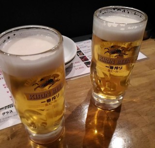 Gonta キリン一番搾り生ビール（190円）