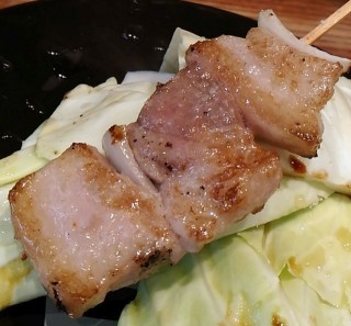 バッテンよかとぉ　串焼き 豚バラ(150円)
