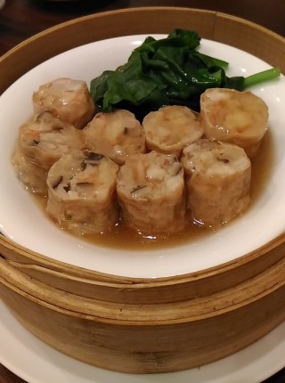 新中国料理 HARAKAWA(ハラカワ)　エビとカニの湯葉シュウマイ